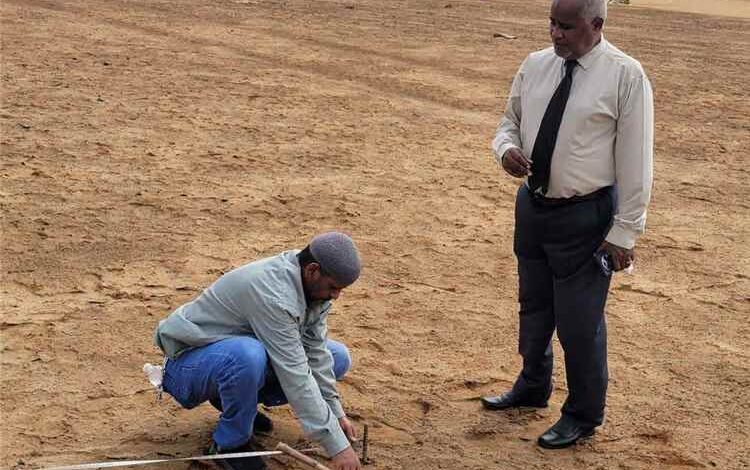الادارة الهندسية بوزارة الصحة تضع اللبنات الأولى لمشروع مستشفى عام في مديرية