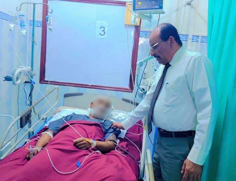 التميمي يعزي في استشهاد ضابط وجندي من درع الوطن ويطمئن على الجرحى