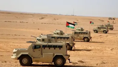 الجيش الأردني يعلن اعتراض وتدمير 18 صاروخًا قادمًا من إيران
