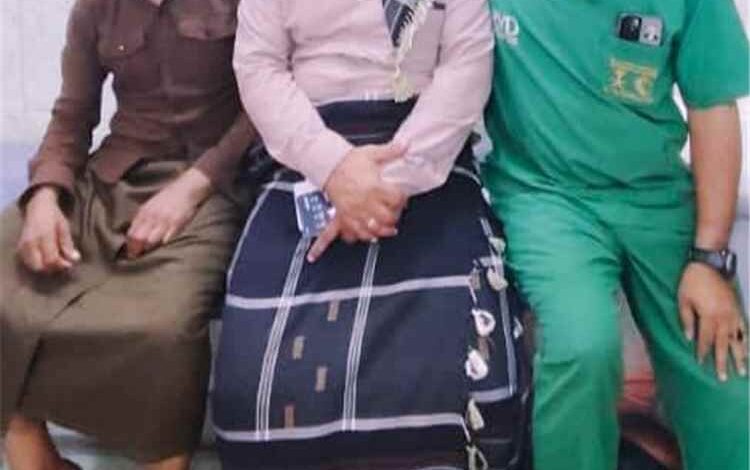 الحامدي يطمئن على الحالة الصحية للمناضل الشيخ سعيد أحمد شائف بالعاصمة عدن