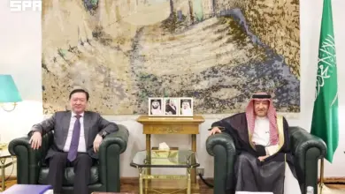 الخريجي يستقبل سفيري روسيا والصين ويبحث معهما تعزيز العلاقات الثنائية
