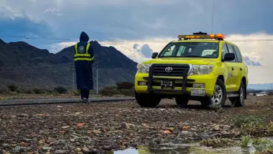 الدفاع المدني يحذّر من أمطار رعدية وسيول تضرب مناطق المملكة حتى السبت