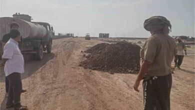 الزهري يطلع على مستوى الإنجاز في مشروع سفلتة الشوارع المحاذية لمدينة الشيخ محمد بن زايد الطبية بخورمكسر