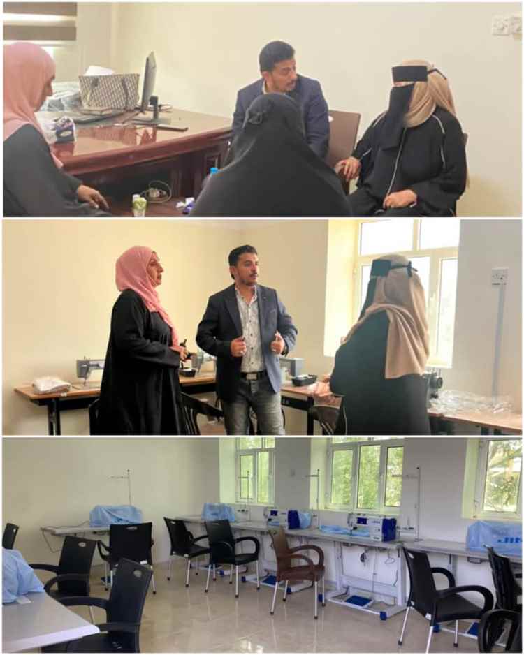 الشؤون الاجتماعية وقطاع المرأة يدشنان مركز الأسر المنتجة في دار سعد بعدن