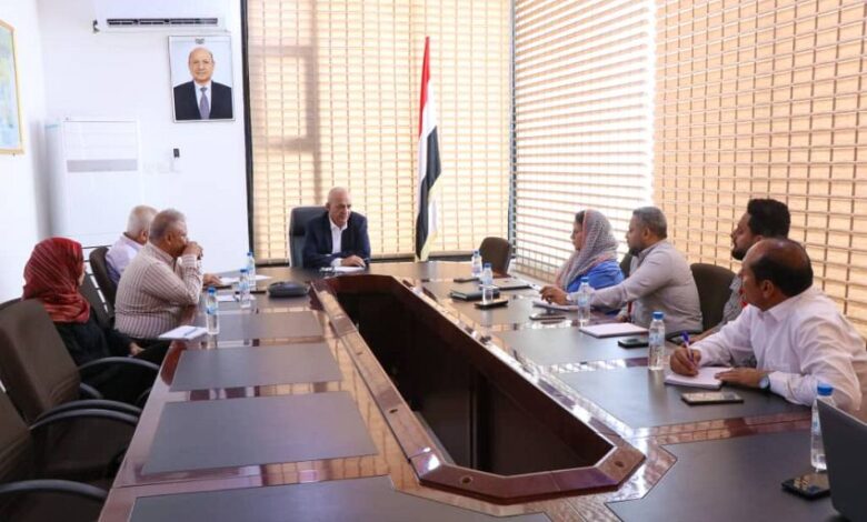 الشرجبي يبحث منظمة رعاية الأطفال الدولية تعزيز تدخلات المياه والصرف الصحي والإصحاح البيئي