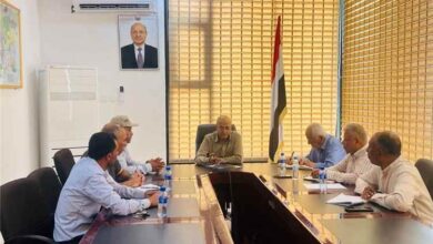 الشرجبي يوجه بإنهاء أعمال التصفية لمشروعي الصرف الصحي في سيئون وتريم