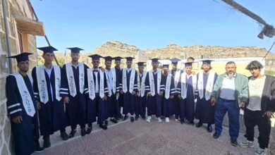 الشعيب تحتفي بتخرج الدفعة الرابعة من كلية عدن للعلوم الطبية والتطبيقية
