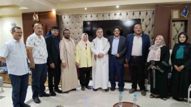 الشيخ احمد العيسي يستقبل قيادة ملتقى أبين الجامع