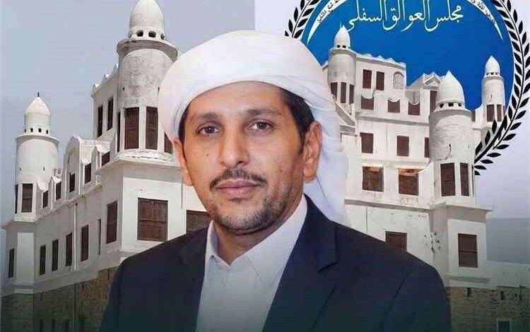 الشيخ عيدروس العولقي في نداء لأبناء العوالق السفلى: وحدة الصف وصون الحدود واجب مقدس