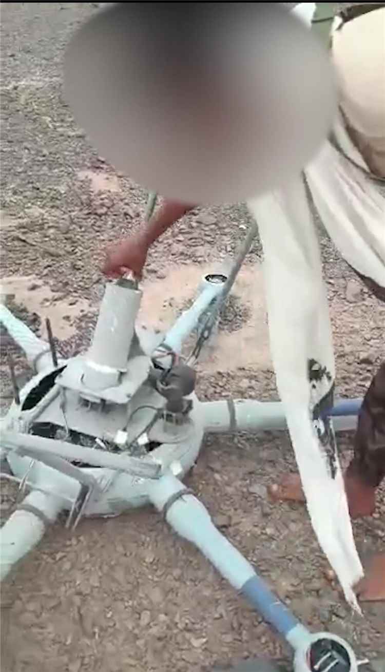 العمالقة الجنوبية تُسقط مسيّرة حوثية من طراز «رجوم» في جبهة كهبوب