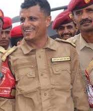 العميد الركن أحمد محمود البكري يقطع رحلته العلاجية بمصر ويعود ليلتحق بخطوط النار في الصبيحة مواجهةً للتصعيد الحوثي