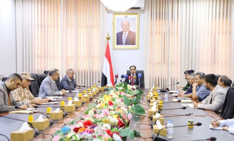 اللجنة الإشرافية والتنسيقية لدعم وإسناد الجبهات تعقد اجتماعها الأول في عدن