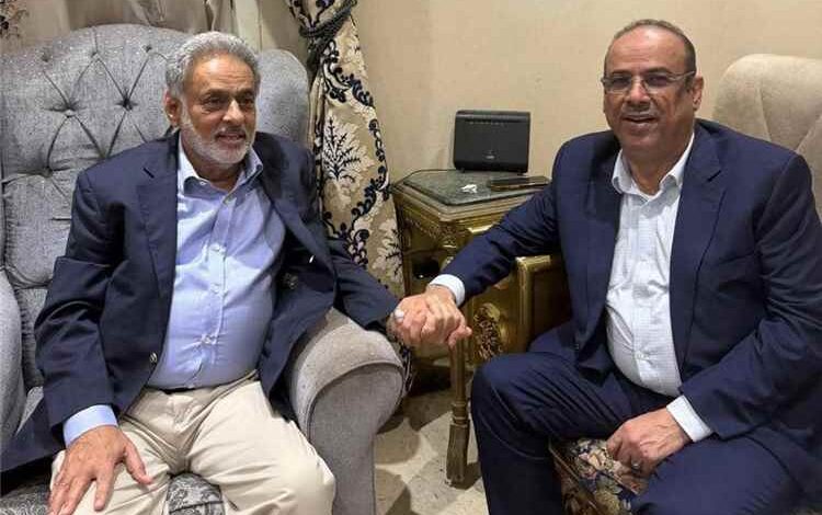 الميسري يستقبل الأستاذ علي حيدره ماطر الأمين العام السابق للمجلس المحلي بمحافظة لحج