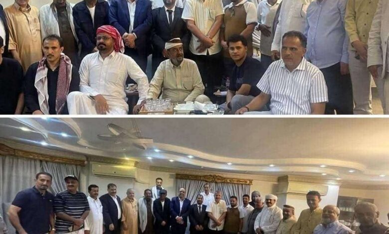 الميسري يلتقي جمع من أبناء شبوة في القاهرة ويؤكد ضرورة توحيد الصف الجنوبي