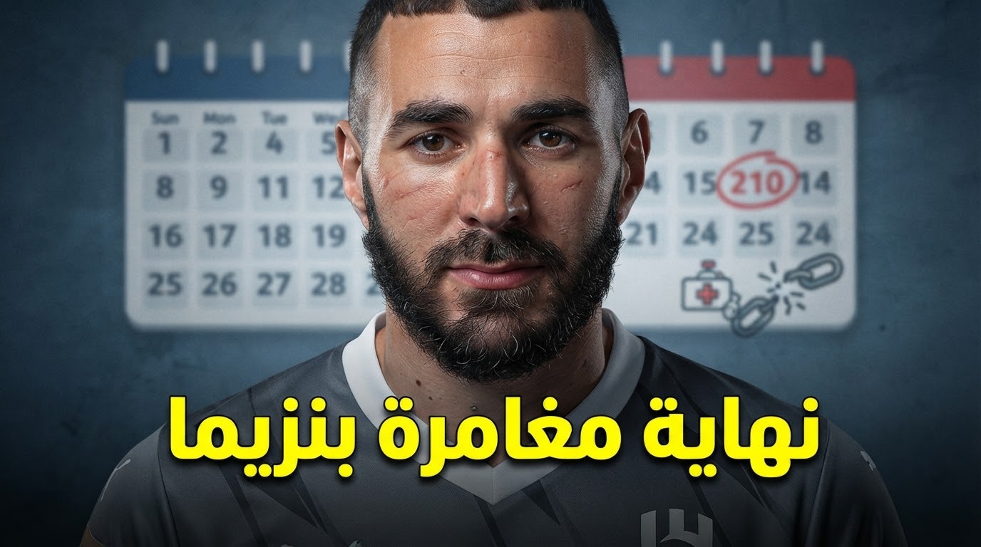 النهاية الصادمة .. ماذا حدث لـ بنزيما في 210 أيام مع الهلال ؟