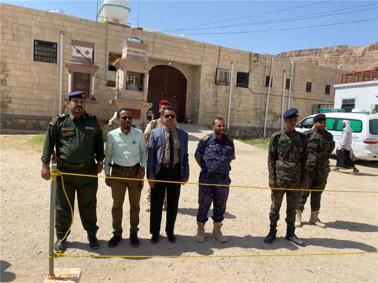 النيابة العامة بسيئون تنفذ حكم القصاص بحق مدان بجريمة قتل عمد