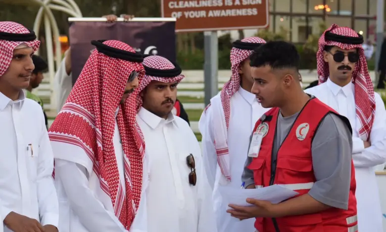 الهلال الأحمر بالباحة ينفّذ برامج توعوية في 13 جهة بمناسبة اليوم العالمي للإسعافات الأولية
