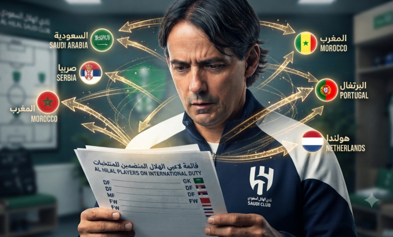 الهلال يوزع نجومه على 6 منتخبات .. من هم ؟