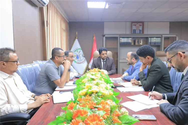 الوزير المهري يبحث مع منظمة الهجرة الدولية دعم قطاع التعليم الفني والتدريب المهني