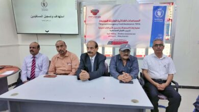 الوكيل الدغاري يدشن البرنامج التدريبي للجان المجتمعية بعتق حول إعادة استهداف الأسر المستحقة للمساعدات الغذائية