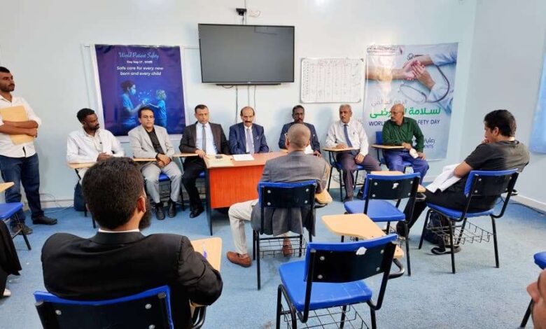 الوكيل الدغاري يدشن امتحانات القبول للأطباء المتقدمين لبرامج الاختصاصات الطبية في شبوة