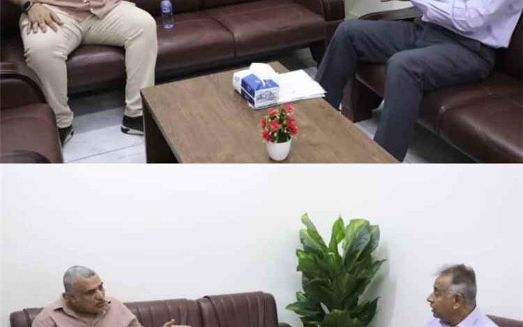 الوكيل القطيبي يبحث مع مدير التعليم الفني "الجاوي" تعزيز برامج التدريب والتأهيل