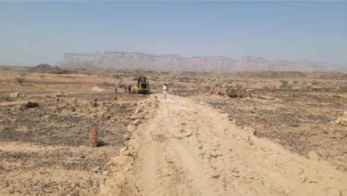 الوكيل باعوضة يدشن فتح طريق الكيثب وجول الدينار بالروضة