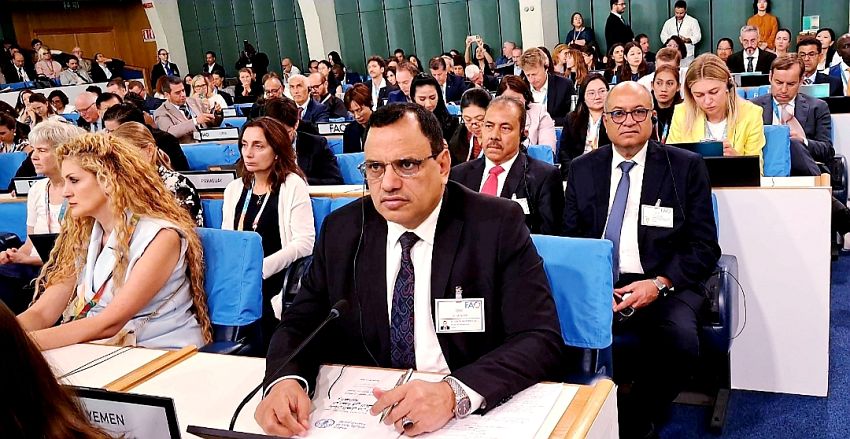 اليمن يشارك في المؤتمر العالمي لـ (الفاو) حول تطبيق نهج الصحة الواحدة