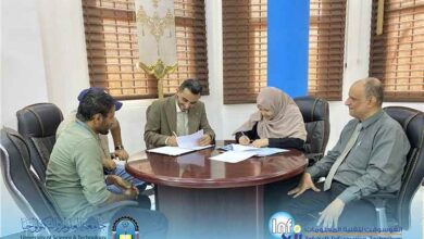 انفوسوفت توقع إتفاقية شراكة مع جامعة العلوم والتكنولوجيا(عدن)
