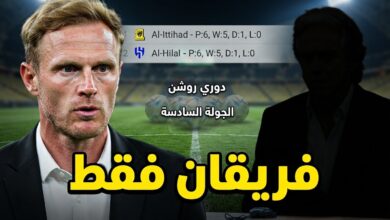 بعد 6 جولات .. فريقان فقط يرفضان الهزيمة في دوري روشن