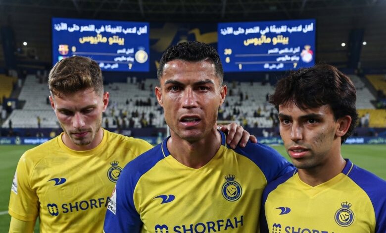 بعد 7 جولات .. رقم صادم في تقييمات لاعبي النصر