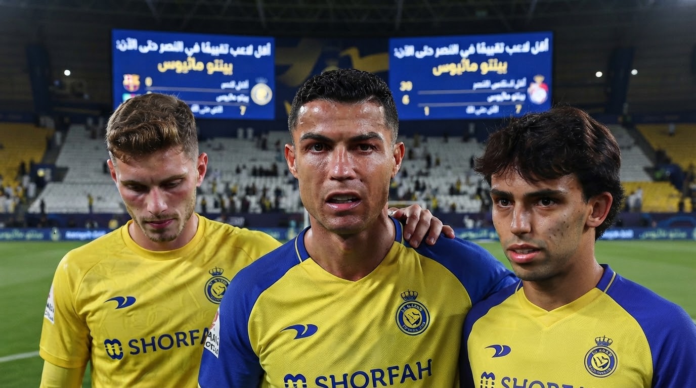 بعد 7 جولات .. رقم صادم في تقييمات لاعبي النصر