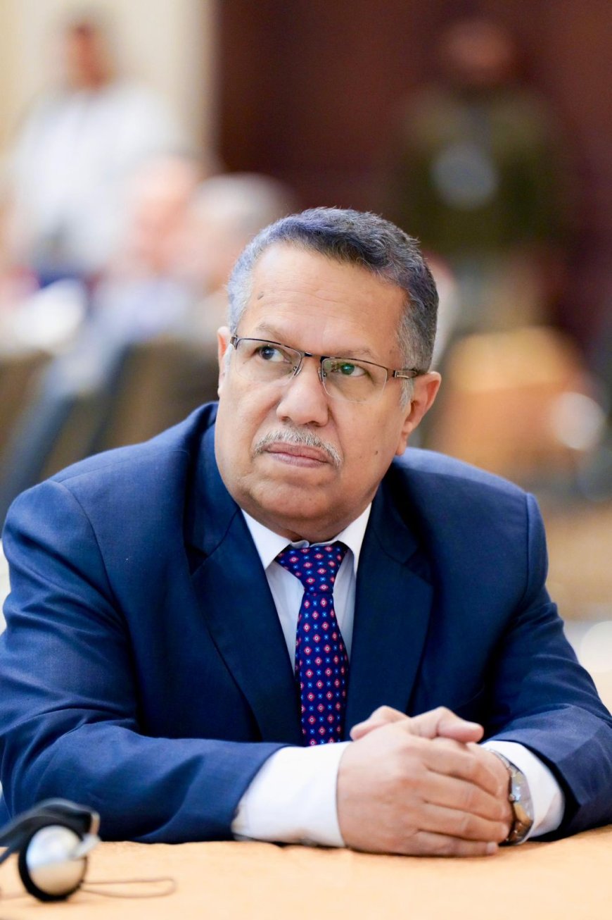 بن دغر: مليشيا الحوثي تسعى لتحويل باب المندب إلى ورقة ابتزاز للعالم