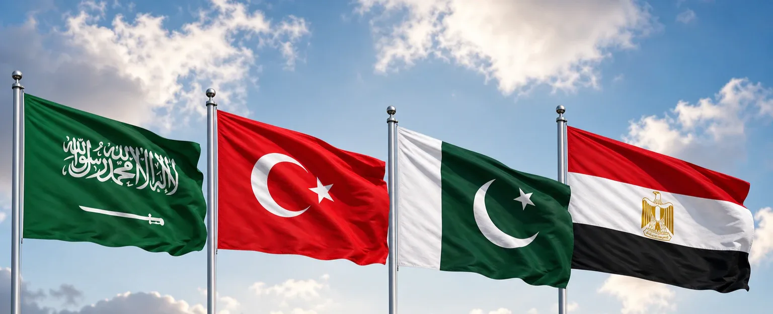 بيان مشترك بشأن الاجتماع التشاوري الرباعي لوزراء خارجية المملكة العربية السعودية وجمهورية مصر العربية وجمهورية باكستان الإسلامية والجمهورية التركية