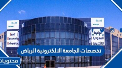 تخصصات الجامعة الإلكترونية الرياض