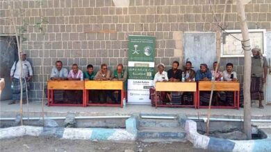 تسليم موقع بناء ثلاثة فصول دراسية بمدرسة مجحز بحالمين بتمويل مركز الملك سلمان