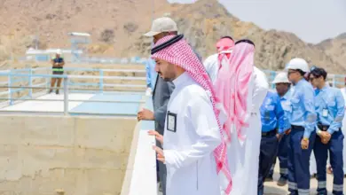 تصريف 20 مليون متر مكعب من سد وادي حلي لدعم مزارع القنفذة