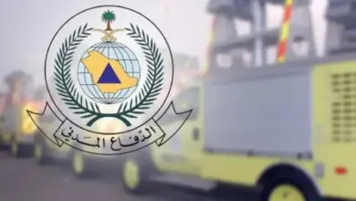 تماس كهربائي يشعل حريقًا في شقة سكنية بحي النهضة في الدمام