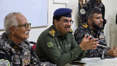 تنفيذ برنامج توجيهي وتوعوي لمنتسبي شرطة حراسة المنشآت وحماية الشخصيات في عدن