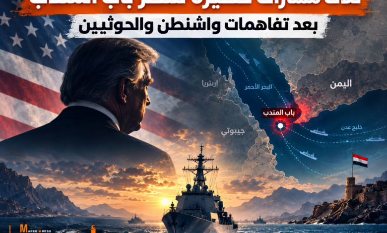 ثلاث مسارات خطيرة تنتظر باب المندب بعد تفاهمات واشنطن والحوثيين
