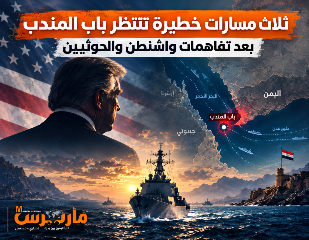ثلاث مسارات خطيرة تنتظر باب المندب بعد تفاهمات واشنطن والحوثيين