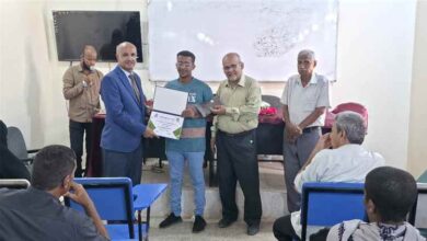 جامعة أبين تحتفي بتفوق طلاب كلية اللغات والترجمة في الفصل الدراسي الثاني