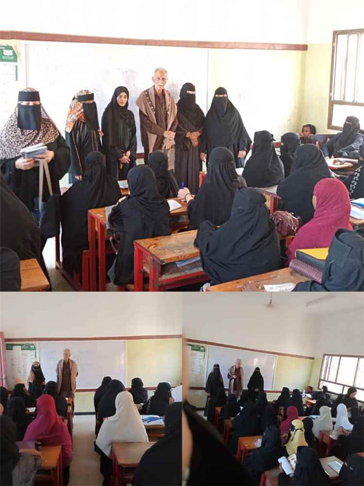 جلال عمر محجوب يدشّن فعاليات اليوم العالمي لمحو الأمية في مركز المصموم بالشيخ عثمان