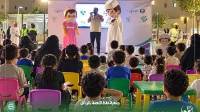جمعية حفظ النعمة تشارك في فعالية توعوية بحديقة الفيروز بالرياض