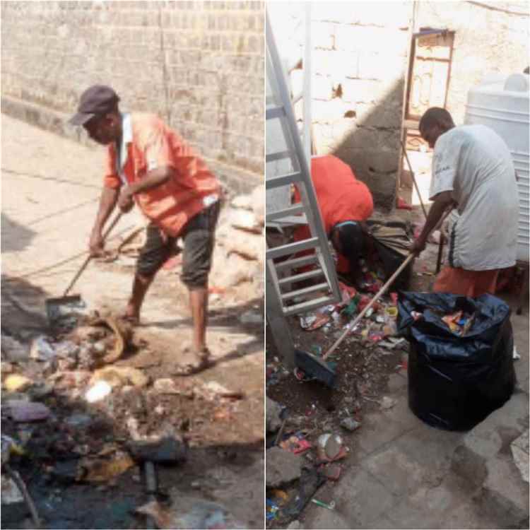 حملات نظافة مكثفة تتواصل في مديرية التواهي لرفع المخلفات وتحسين المظهر العام
