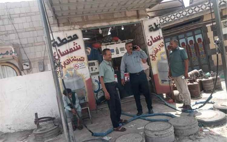 حملة ميدانية مشتركة لمتابعة أسعار الغاز والمشتقات النفطية وضبط المخالفين في الضالع