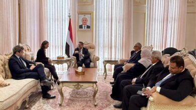 رئيس مجلس الشورى يبحث مع السفيرة الفرنسية مستجدات الأوضاع وتهديدات الحوثيين على الملاحة الدولية