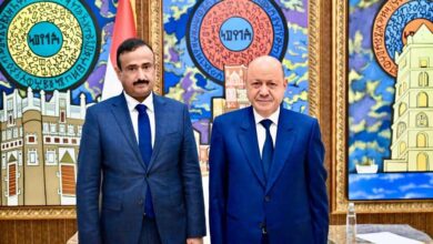 رئيس مجلس القيادة يطلع من محافظ شبوة على الأوضاع في المحافظة ومستوى الجاهزية في الجبهات
