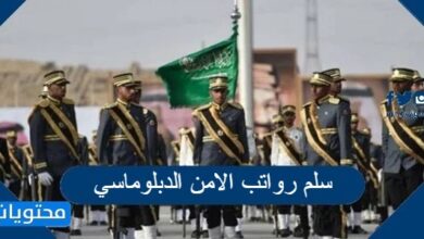 سلم رواتب الامن الدبلوماسي