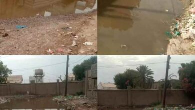 شيخ حارة الكهرباء بمدينة جعار يطلق مناشدة عاجلة لإنقاذ الحارة وابنائها من كارثة بيئية محتملة